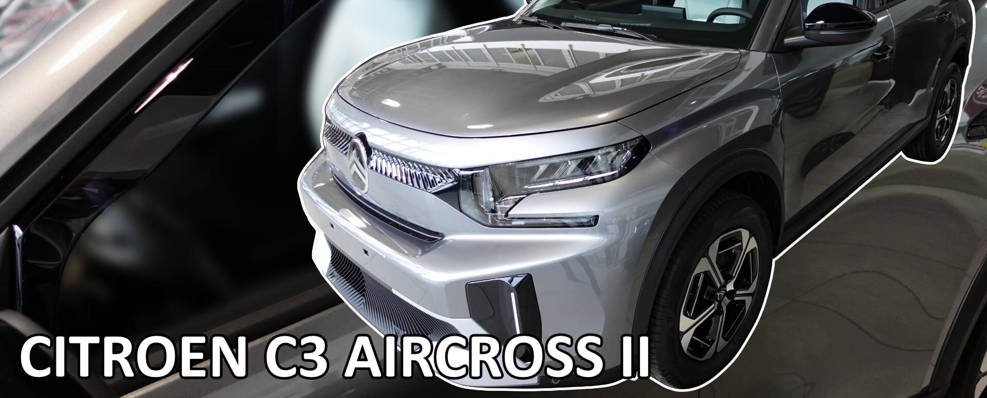 Deflektory Heko na nový Citroen C3 Aircross II