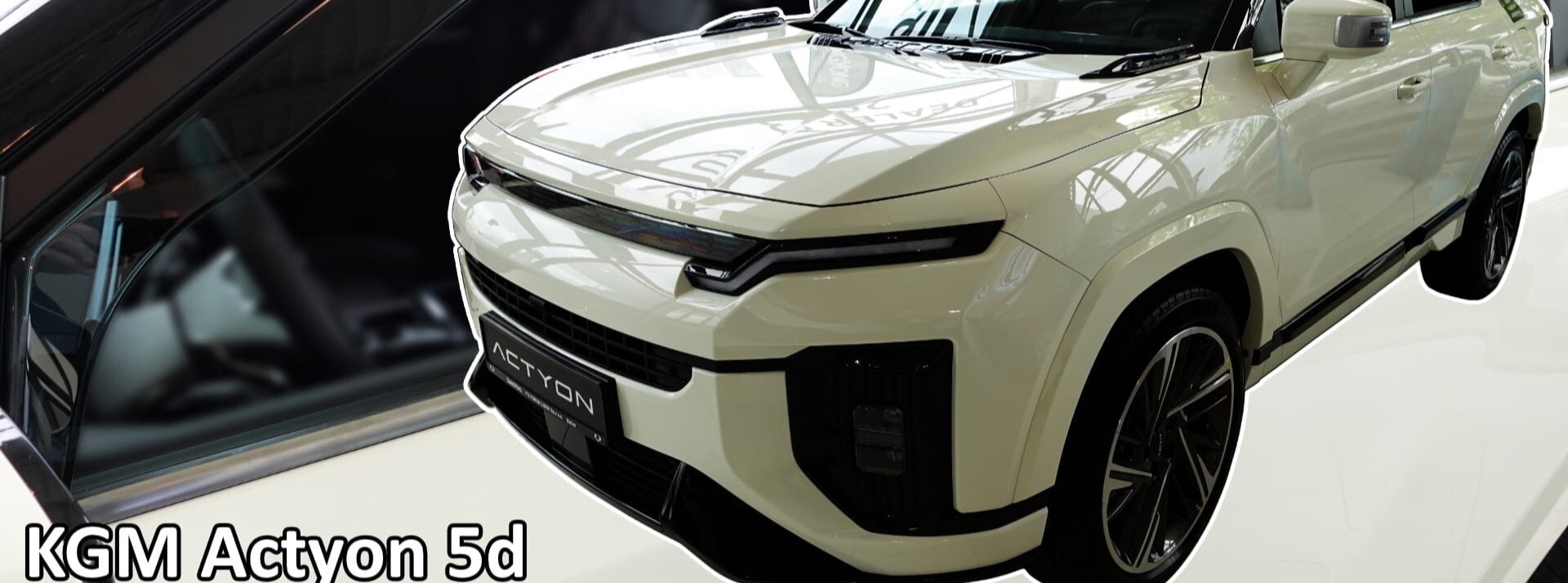 Deflektory Heko na nový KGM Actyon