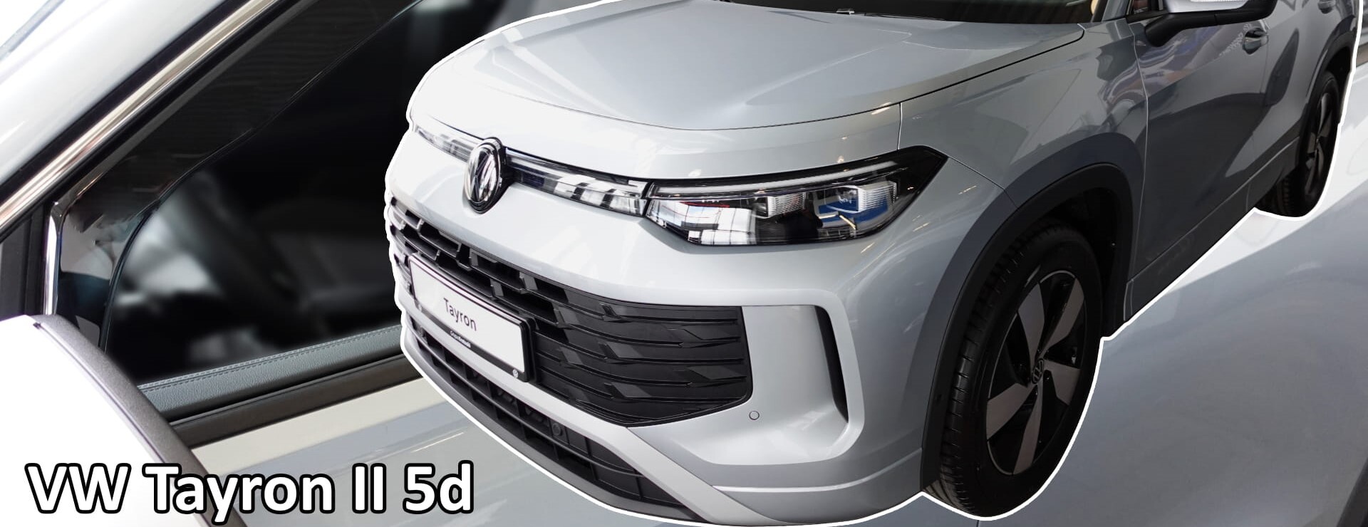 Deflektory Heko na nový VW Tayron