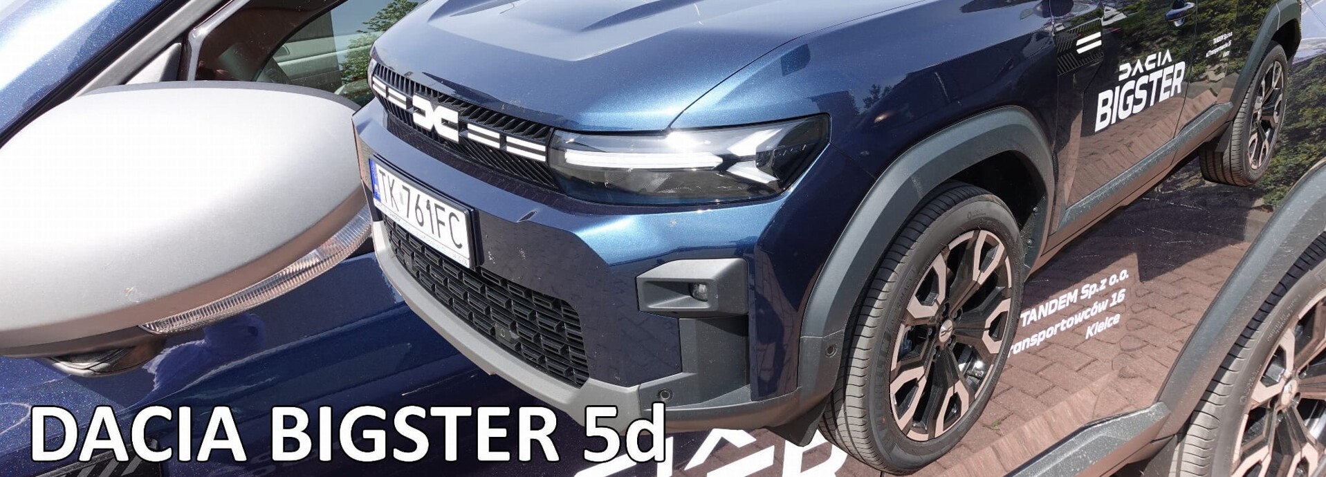 Deflektory Heko na novú Daciu Bigster