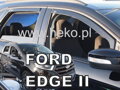 Deflektory Heko - Ford Edge II 2014-2023 (so zadnými)