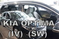 Deflektory Heko - Kia Optima Combi od 2016 (so zadnými)