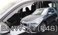 Deflektory Heko - BMW X1 F48 2015-2022 (so zadnými)
