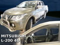 Deflektory Heko - Mitsubishi L-200 Double Cab od 2015