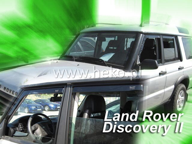 Deflektory okien Heko Land Rover Discovery II 19992004 +zadné