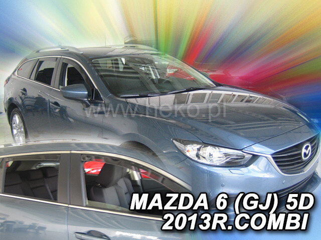 Deflektory okien Heko Mazda 6 GJ Combi od 2013 +zadné