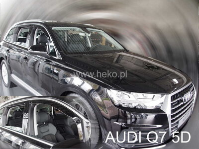 Deflektory Heko - Audi Q7 od 2015 (so zadnými)