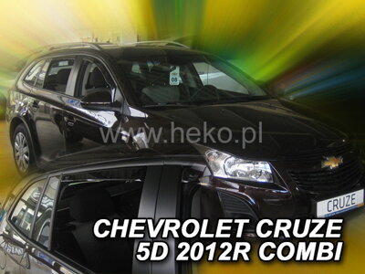 Deflektory Heko - Chevrolet Cruze Combi od 2012 (so zadnými)