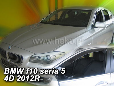 Deflektory Heko - BMW 5 F10 Sedan 2010-2016