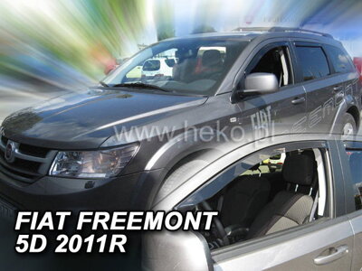 Deflektory Heko - Fiat Freemont od 2011