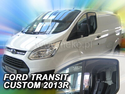 Deflektory Heko - Ford Transit / Tourneo Custom od 2012
