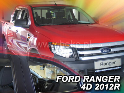 Deflektory Heko - Ford Ranger 5-dverový od 2012