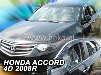 Deflektory Heko - Honda Accord Sedan od 2008 (so zadnými)