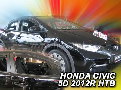 Deflektory Heko - Honda Civic Hatchback 2012-2017