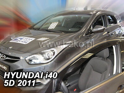 Deflektory Heko - Hyundai i40 Sedan od 2011
