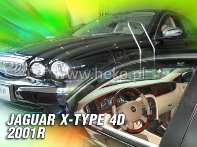 Deflektory Heko - Jaguar X-Type od 2001