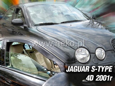 Deflektory Heko - Jaguar S-Type od 2001