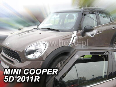 Deflektory Heko - Mini Cooper 5-dverový 2011-2014