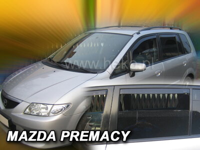 Deflektory Heko - Mazda Premacy do 2005 (so zadnými)