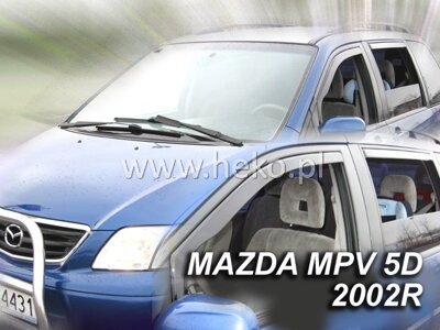 Deflektory Heko - Mazda MPV od 2001