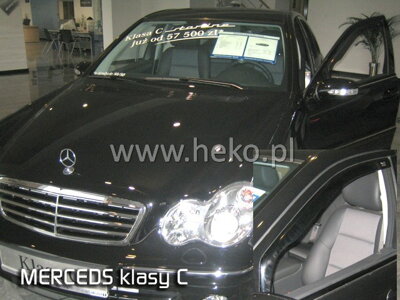 Deflektory Heko - Mercedes C W203 2000-2007