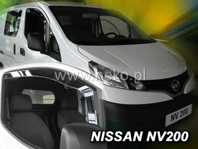 Deflektory Heko - Nissan NV200 od 2010