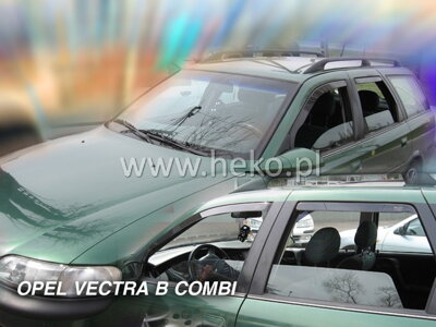 Deflektory Heko - Opel Vectra B Combi 1996-2002 (so zadnými)