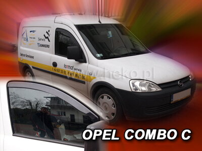 Deflektory Heko - Opel Combo C 2002-2011