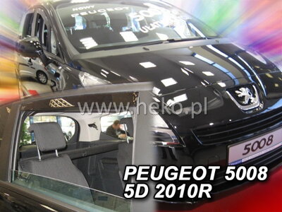Deflektory Heko - Peugeot 107 5-dverový od 2005
