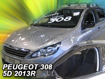 Deflektory Heko - Peugeot 308 II SW od 2014