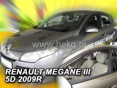 Deflektory Heko - Renault Megane III 2008-2016