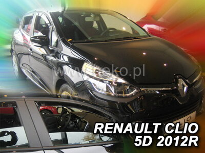 Deflektory Heko - Renault Clio IV Htb 2012-2019