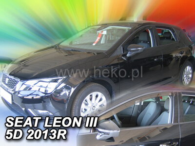 Deflektory Heko - Seat Leon 5-dverový 2013-2020