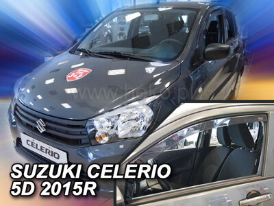 Deflektory Heko - Suzuki Celerio 5-dverové od 2015