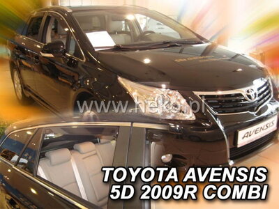 Deflektory Heko - Toyota Avensis Combi od 2009 (so zadnými)
