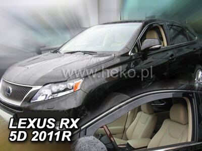 Deflektory Heko - Lexus RX AL10 od 2010