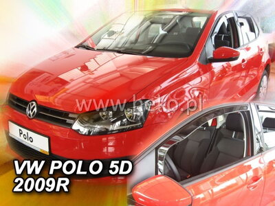 Deflektory Heko - VW Polo 5-dverový 2009-2017