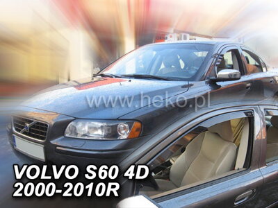 Deflektory Heko - Volvo S60 2000-2010
