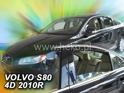 Deflektory Heko - Volvo S80 od 2009 (so zadnými)