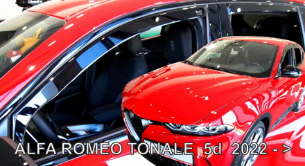 Deflektory Heko - Alfa Romeo Tonale od 2022 (so zadnými)