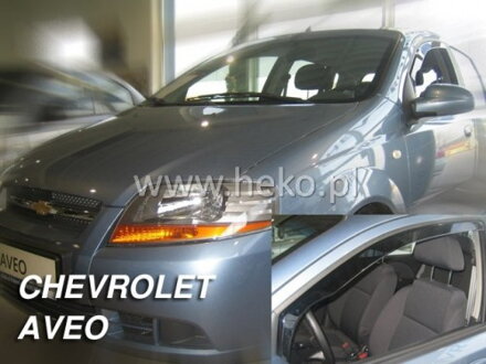 Deflektory Heko - Chevrolet Kalos 5dv 2004-2008