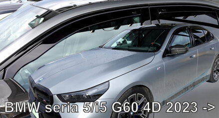 Deflektory Heko - BMW 5 G60 Sedan od 2023 (so zadnými)