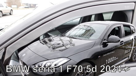 Deflektory Heko - BMW 1 (F70) od 2024 