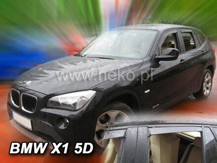 Deflektory Heko - BMW X1 E84 2009-2015 (so zadnými)