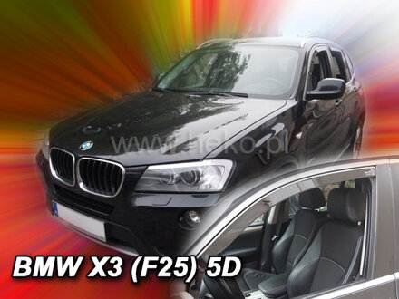 Deflektory Heko - BMW X3 F25 2010-2017