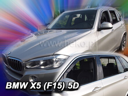 Deflektory Heko - BMW X5 F15 2013-2018 (so zadnými)