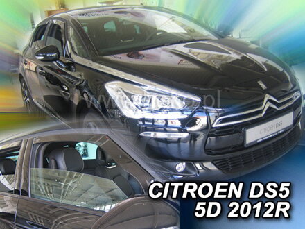 Deflektory Heko - Citroen DS5 5-dverový od 2012