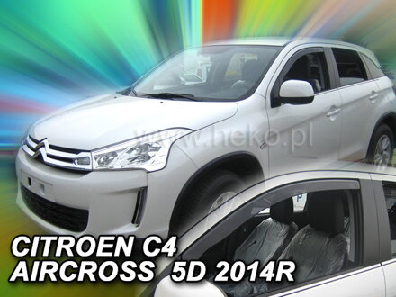 Deflektory Heko - Citroen C4 AirCross 2012-2017