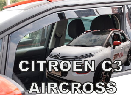 Deflektory Heko - Citroen C3 Aircross od 2017