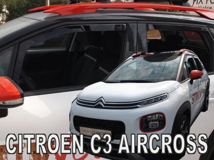 Deflektory Heko - Citroen C3 Aircross od 2017 (so zadnými)